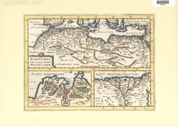 Landkarten Und Stiche: 1734. Barbary, As Published In The Mercator Atlas Minor 1734 Edition. Nice Th - Aardrijkskunde