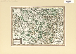 Landkarten Und Stiche: 1734. Map Of Lorraine / Lothringen, France/Germany. From The Mercator Atlas M - Geographie