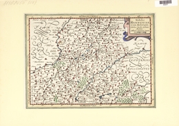 Landkarten Und Stiche: 1734. Nobilis Hannoniae Com.Descriptio Auctore Jacob Surbonio Montana, By Jac - Geographie