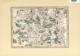 Landkarten Und Stiche: 1734. La Lorraine Septentionale, Published In The Mercator Atlas Minor 1734 E - Aardrijkskunde