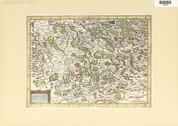 Landkarten Und Stiche: 1734. Lorraine Vers Le Midy, Published In The Mercator Atlas Minor 1734 Editi - Géographie