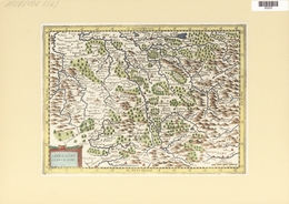 Landkarten Und Stiche: 1734. Lorraine Vers Le Midy, Published In The Mercator Atlas Minor 1734 Editi - Aardrijkskunde