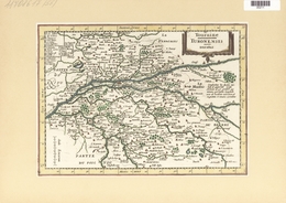 Landkarten Und Stiche: 1734. Touraine / Turonensis Ducatus. Map Of The Duchy Of Tours Region Of Fran - Aardrijkskunde