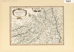 Landkarten Und Stiche: 1734. La Partie Septentrionale Du Languedoc. From The Mercator Atlas Minor Ca - Geographie