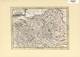 Landkarten Und Stiche: 1734. Biturigum Dicatus. From The Mercator Atlas Minor Ca 1648, Later Altered - Aardrijkskunde