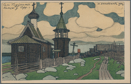 Ansichtskarten: Künstler / Artists: BILIBIN, Iwan Jakowlewitsch (1876-1942), Russischer Bzw. Sowjeti - Zonder Classificatie