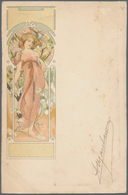 Ansichtskarten: Künstler / Artists: MUCHA, Alfons (1860-1939), Tschechischer Maler, Graphiker, Illus - Unclassified