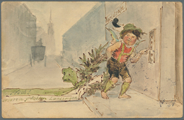 Ansichtskarten: Künstler / Artists: SCHMIDHAMMER Arpad 1857-1921, Deutscher Karikaturist Und Mitarbe - Ohne Zuordnung