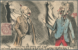 Ansichtskarten: Politik / Politics: Dreyfus-Affaire, Castor, 3 Sehr Attraktive Karten Zur Dreyfus-Af - Persönlichkeiten
