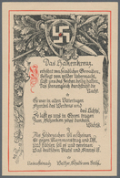 Ansichtskarten: Propaganda: 1919: Das Hakenkreuz, Verhöhnt Von Feindlicher Gewalten...Lasst Uns Das - Partis Politiques & élections