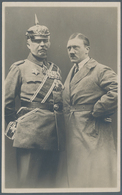 Ansichtskarten: Propaganda: 1923, Ca. HITLER Und LUDENDORFF, Sehr Frühe Fotokarte, Vermutlich Heinri - Partis Politiques & élections