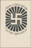 Ansichtskarten: Propaganda: 1925. In Hoc Signo Vinces / In This Symbol Is Our Victory : A Very Early - Partis Politiques & élections