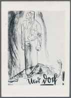 Ansichtskarten: Propaganda: 1928. Und Doch! / Neveertheless! : Early NSDAP Propaganda Postcard From - Parteien & Wahlen
