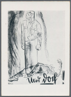 Ansichtskarten: Propaganda: 1928. Und Doch! / Neveertheless! : Early NSDAP Propaganda Postcard From - Partis Politiques & élections