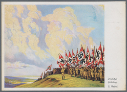 Ansichtskarten: Propaganda: Deutscher Frühling / The German Spring: Early Propaganda Artist Card Fro - Partis Politiques & élections