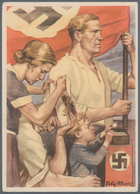 Ansichtskarten: Propaganda: 1931 Original, Early, NSDAP Party Donation Propaganda Card From Felix Al - Parteien & Wahlen