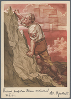 Ansichtskarten: Propaganda: 1931. Scarce Original Early Donation / Opferkarte Gau Berlin Propaganda - Partis Politiques & élections