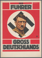 Ansichtskarten: Propaganda: 1933. Der Führer Grossdeutchlands : Hitler 'Leader Of Greater Germany' P - Partis Politiques & élections