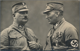 Ansichtskarten: Propaganda: 1933 (ca.). Very Scarce Ernst Röhm Real Photo RPPC As Stabschef Oberstle - Partis Politiques & élections
