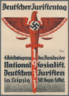 Ansichtskarten: Propaganda: 1933. Juristentag . 4th Anniversary Of Bund Des National Sozialist Deuts - Political Parties & Elections