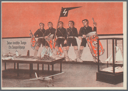 Ansichtskarten: Propaganda: 1934 "Jungvolk" - Ausstellung Kampf Und Sieg Der HJ [Hitler Jugend] / "Y - Partis Politiques & élections