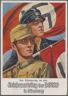 Ansichtskarten: Propaganda: 1934, "Zur Erinnerung An Den Reichsparteitag Der NSDAP In Nürnberg", Far - Partis Politiques & élections