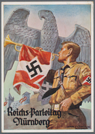 Ansichtskarten: Propaganda: 1935. Hitler Jugend Nürnberg Reichsparteitag / Nuremberg Rally Day Propa - Partis Politiques & élections