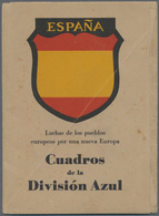 Ansichtskarten: Propaganda: 1936/1938. Luchas De Los Pueblos Europeos Por Una Nueva Europa. Complete - Partis Politiques & élections