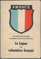 Ansichtskarten: Propaganda: Six (of Twelve) La Legion Des Volontaires Francais - Le Combat Des Peupl - Political Parties & Elections