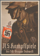 Ansichtskarten: Propaganda: 1937. NS Kampfspiele Der SA-Gruppe Südwest. Lovely Card (notwithstanding - Partis Politiques & élections