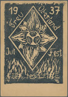 Ansichtskarten: Propaganda: 1937, "Treu Oberland Jul Fest", Ungebraucht Mit Leichten Bügen. - Political Parties & Elections