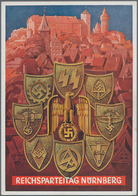 Ansichtskarten: Propaganda: 1938. Scarce Nürnberg Reichsparteitag / Nazi Party Nuremberg Rally Propa - Parteien & Wahlen