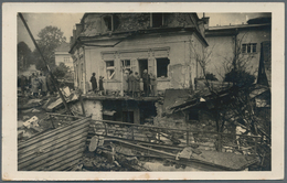 Ansichtskarten: Propaganda: 1938, Besetzung Sudetenland Mit Freikorps, 2 Fotokarten, Eine Davon Gebr - Political Parties & Elections