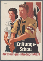 Ansichtskarten: Propaganda: 1939. Propaganda Card For The 1939 Leistungsschau / Competitive Exhibiti - Partis Politiques & élections