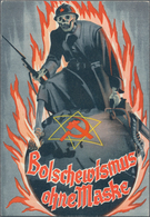Ansichtskarten: Propaganda: 1939. Anti-Bolshevik, Anti-Communist "Bolschewismus Ohne Mask (Bolshevis - Partis Politiques & élections