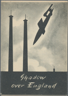 Ansichtskarten: Propaganda: 1944, One Of The Rare "Shadow Over England" Series Of Leaflets Distribut - Parteien & Wahlen