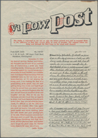 Ansichtskarten: Propaganda: 1945. V1 POW Post Are Among The Rarest Known Rocket Leaflet Series; Prep - Parteien & Wahlen