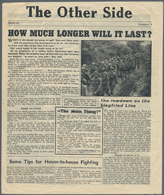 Ansichtskarten: Propaganda: 1945. V1 Rocket Flown Leaflet The Other Side Nr 2. Rocket Leaflet Prepar - Parteien & Wahlen