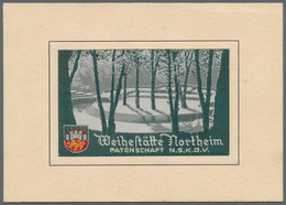 Ansichtskarten: Propaganda: Weihestaette Northeim Patenschaft N.S.K.O.V. : Rare NSKOV Donation Card - Parteien & Wahlen