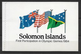 SOLOMON ISLANDS 1984 Olympica Games Los Angeles "booklet" - Summer 1984: Los Angeles