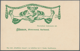 Ansichtskarten: Künstler / Artists: LIEBENWEIN, Maximilian (1869-1926), österreichischer-süddeutsche - Non Classés