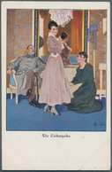 Ansichtskarten: Künstler / Artists: WENNERBERG BRYNOLF (1866 - 1950), Schwedisch-deutscher Maler, Ze - Non Classés