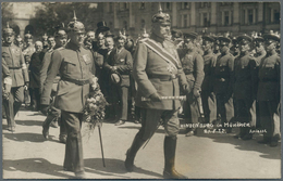 Ansichtskarten: Politik / Politics: HINDENBURG In München 1922, Partie Mit 22 Echtfotokarten, Alle U - Persönlichkeiten