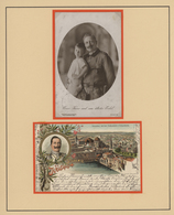 Ansichtskarten: Politik / Politics: KAISER WILHELM II/FAMILIE, 1900/1940 (ca.), Umfassende Sammlung - Figuren