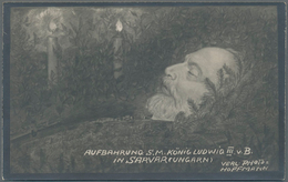 Ansichtskarten: Motive / Thematics: ADEL / MONARCHIE, Bayern Wittelsbacher, Beisetzung Ludwig III. V - Other & Unclassified