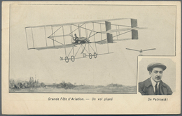 Ansichtskarten: Motive / Thematics: FLUG, Französisches Flugwesen Und Pionierflieger. Eine Interessa - Autres & Non Classés