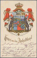 Ansichtskarten: Motive / Thematics: HERALDIK / WAPPEN, Eine Tolle Mischung Mit 76 Historischen Ansic - Autres & Non Classés