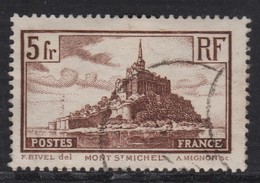 FRANCE 1929-31:  Le Mont St Michel, Oblitéré - Altri & Non Classificati