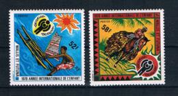 Wallis Und Futuna 1979 Kinder Mi.Nr. 337/38 Kpl. Satz ** - Unused Stamps