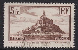 FRANCE 1929-31:  Le Mont St Michel, Oblitéré - Other & Unclassified